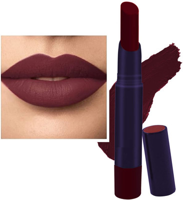 Latixmat Smudge Proof Moisture Matte Longstay Lipstick(Wine, 3.8 g)