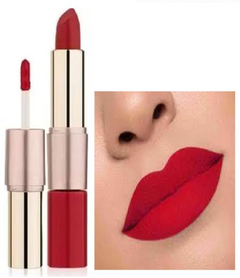 Luipui trending red 2 in 1 lipstick pack of 1 trending waterproof(red, 6 g)
