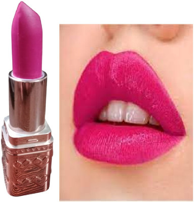 Luipui pink matte lipstick waterproof awesome and long lasting(pink, 6 g)