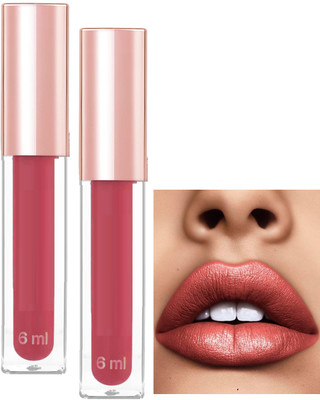 ADJD Combo Velvety Soft Finish Weightless Formula Long Lasting Lipstick Rose gold(Rose gold, 12 ml)