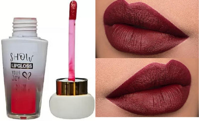 Luipui maroon matte lipstick best waterproof pack of 1(MAROON, 6 ml)