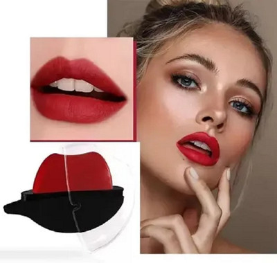 Jiwoo Long Lasting Lip Shape Lipstick Waterproof Matte(RED, 10 g)