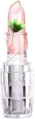 Jiwoo Magic Lipstick Waterproof Flower Jelly Transparent Color Changing Gloss Lipstick(green, 3.6 g)