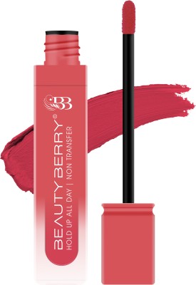 Beauty Berry Hold Up All Day Long Lasting Non Transfer Liquid Lipstick(Pinky Spice, 7.5 g)