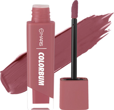 MARS Colorbum Liquid Matte Lipstick | Smudge Free | Water Proof & Long-lasting(13-Jaipuri Pink, 5.5 ml)