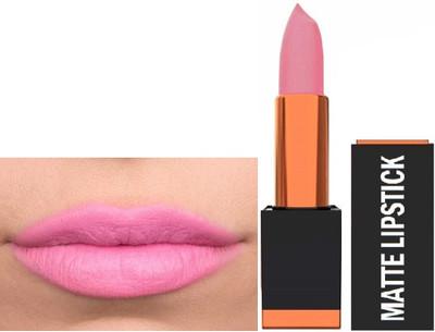 Yuency Pink Non-Tranfer Matte Lipstick(powder pink, 3.5 ml)