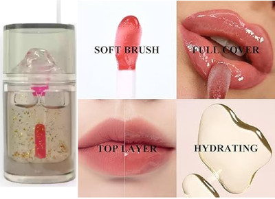 REIMICHI Makeup Lip Gloss Moisturize Trensparent Liquid Lipstick Gloss Lip Stain(5 ml)