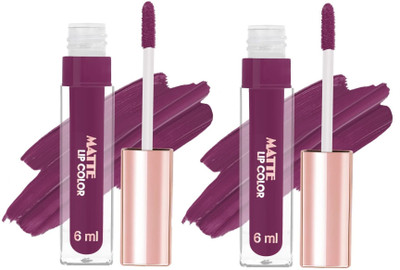 MYEONG Dark Wine Original Matte Lipstick Long Lasting 24 Hour(Bombshell, 12 ml)