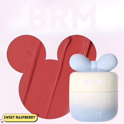 BRM TRADERS Lip Blurer Pot Lip Korean Blurring Lip Pot Lip and Cheek Blur Pot Non-Stick(SWEET RASPBERRY, Multicolor, 30 g)