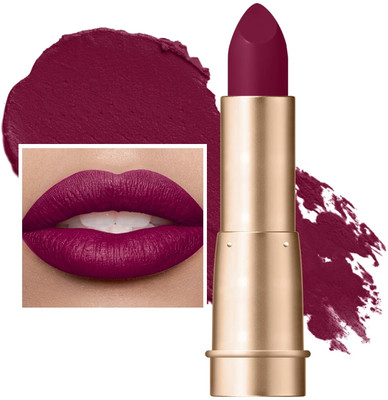 manasona Wine Matte Finish Long Lasting Non Transfer Lipstick(Wine, 3.5 g)
