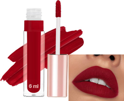 GABBU Matte finish Long Lasting More Matte Liquid Lipsticks(red, 6 g)
