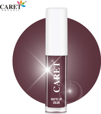 Caret Long Lasting Liquid Matte Lipstick | Transfer Proof & Rich Pigment Lip Color(Deep Maroon, 2 ml)