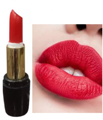 Luipui red matte lipstick waterproof and long lasting pack of 1(red, 6 g)