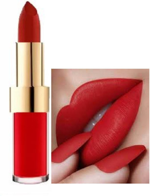 Luipui new 2 in 1 wonderful red matte look lipstick pack of 1(red, 6 g)