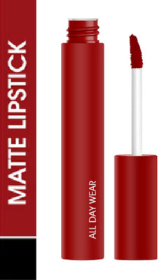 Luipui PREMIUM MATTE NON-DRYING & SMUDGE PROOF MATTE LIPSTICK PACK OF 1(RED BOOTS, 12 ml)