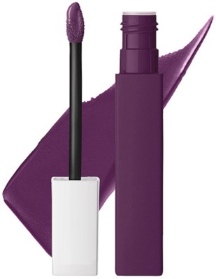 AFARAXIA Liquid Matte Lipstick, Long Lasting for all day(Berry purple, 3.8 ml)