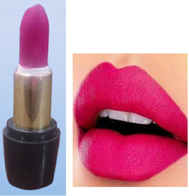 Luipui trending pink matte finish lipstick pack of 1 long lasting(pink, 6 g)