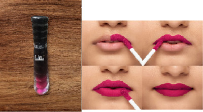 Luipui pink color trending lipstick pack of 1 liquid pink(pink, 6 g)