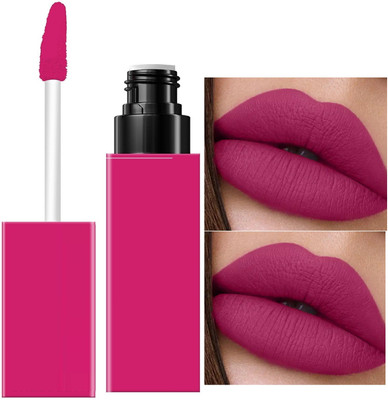 YAWI Super Stay Velvet Matte Liquid Lipstick-Highly Pigmented Non-Transfer(Barbee Pink, 4.2 ml)