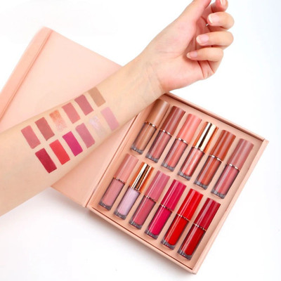Rastic Assure Waterproof matte Liquid Lipstick Set of 12(Multicolor, 30 ml)