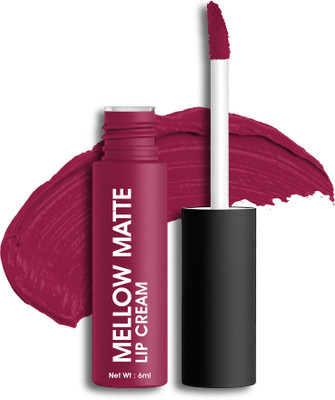 COLORS QUEEN Mellow Matte Lip Cream Long Lasting Liquid Matte Lipstick(09 - Fuchsia Chic, 6 ml)