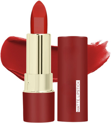 Arcanuy Lipstay Transfer Proof Matte Finish Highly Pigmented Deep Color Lipstick(Hot Red, 5 ml)