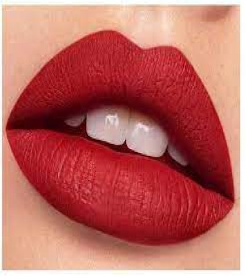 Luipui waterproof red liquid matte awesome lipstick best for women(red, 6 ml)
