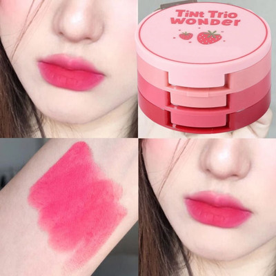 SEUNG 3IN1 LIP CHEEK EYE TINT WITH CREAMY MATTE FINISH(Multicolor, 3 g)