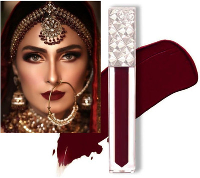 tanvi27 New-Ultra-Pigmented-Waterproof-Longlast-Matte-Sensational-Maroon-Lipstick(Maroon, 5 ml)
