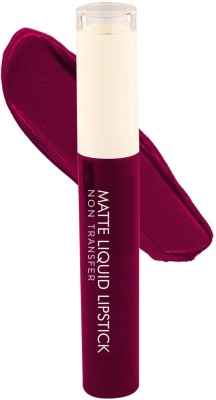 Arcanuy Liquid Matte wine shade Lipstick,Transferproof(wine, 3 ml)