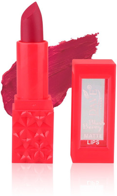 DA.VE Pure Lips Moisturizing Highly Pigmented and Long Lasting lipstick(Rose Red, 5 ml)