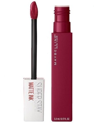MAYBELLINE NEW YORK Liquid Matte Lipstick, Long Lasting, 16hr Wear Superstay Matte Ink, Founder, 5ml(FOUNDER, 5 ml)