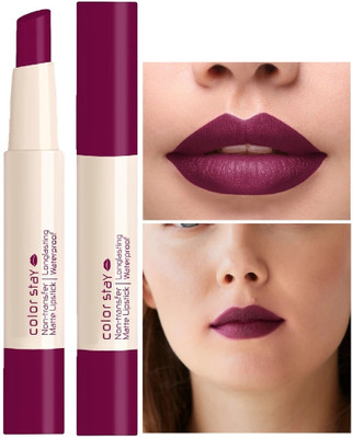 Yuency Waterproof & High Quality Matte Non Transfer Lipstick(wine, 2.1 g)