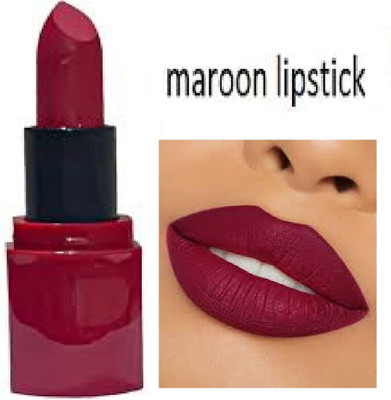 Luipui new perfect matte look maroon lipstick for soft lips pack of 1(maroon, 6 g)
