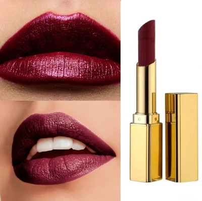 BLUEMERMAID NEW MAROON SHINY SHIMMERY CREAMY MATTE LIPSTICK(MAROON, 3.6 g)