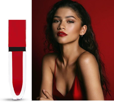 Emijun soft matte Ultra Smooth Liquid Matte Lipstick(deep red, 8 ml)