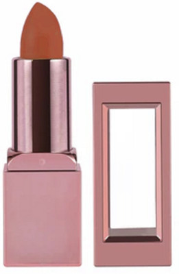 REIMICHI Creamy Lipstick | Single Swipe Application | Smooth & Light Weight(PURE BROWN, 3.8 g)