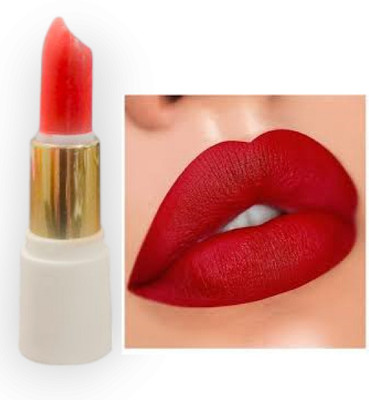 Luipui new red mate lipstick waterproof long lasting best for lady(red, 6 g)