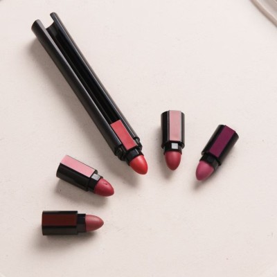 kHUDAt Matte 5 in 1 Fabulous Lipsticks 5in1 Red Edition(Red, 7.5 ml)