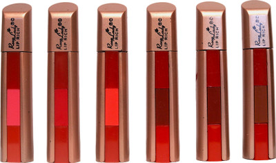 Roop Lady 3 in 1 Lipstick Long Lasting & Waterproof Natural Rich Smooth Non Drying Lip(multicolor, 100 g)