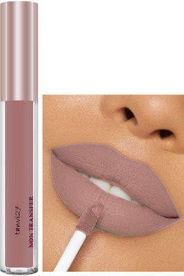 tanvi27 Liquid lipstick matte waterproof & Longlasting,Light Mauve Smudgeproof(Light Mauve, 7 g)