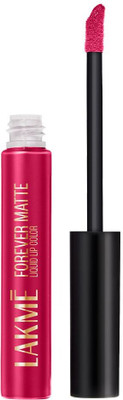 Lakmé Forever Matte Liquid Lip(37 Red Berry, 5.6 ml)