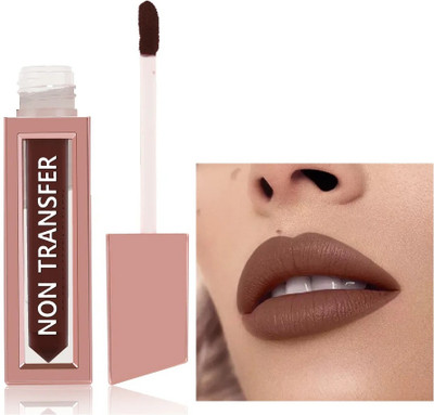 AEPRUY Liquid Matte Lipstick Transfer-proof, Long-Lasting & Non-Drying(CHOCOLATE, 4 ml)