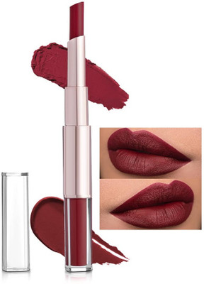 HUZURLU Smooth Finish Long-Lasting Lipsticks for Women(MAROON, 3 ml)