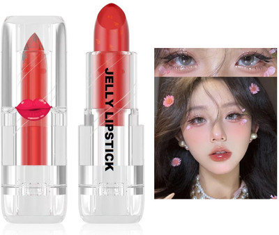 GABBU Color Change Gel Lipstick for Shimmer Metallic Finish All-day Long(red, 3.6 g)
