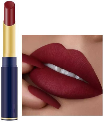 Latixmat Waterproof & Non Transfer Smudge poof Moisturizing Lipstick(Soft Wine, 4 g)