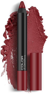 DARVING Highly Pigmented Non Transfer Lip Crayon for Women(RICH MAROON, 3.5 g)