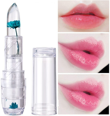 NADJA Temperature Change Moisturizer flower Lip Stick Nutritious(PINK, 3.6 g)