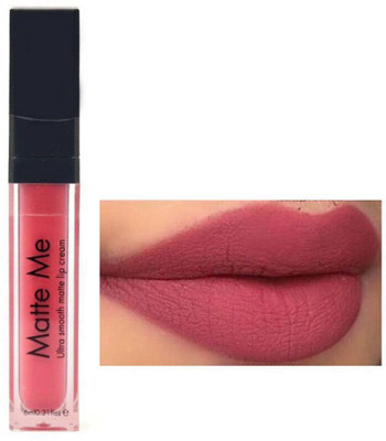 ADJD Waterproof Ultra Smooth Long Lasting Liquid Matte Lip Stick(peach, 6 ml)
