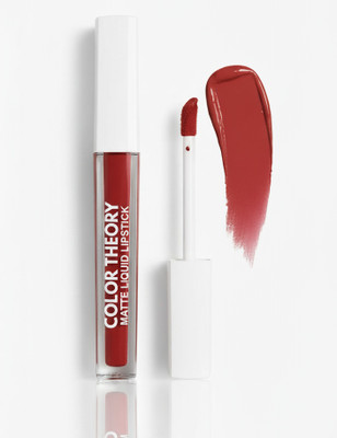 Color Theory Matte Luxe Liquid Lipstick(Rouge Red, 5 ml)